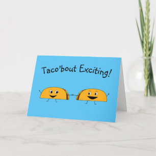 Taco Verloving Gefeliciteerd Kaart