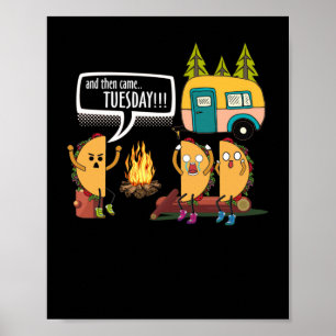Taco vertelt het verhaal van de Scary Campfire ong Poster