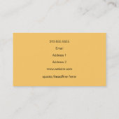 Taco Visitekaartje (Achterkant)