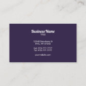  Taco-visitekaartjes Visitekaartje (Achterkant)