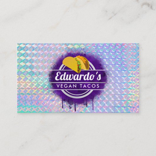  Taco-visitekaartjes Visitekaartje (Voorkant)
