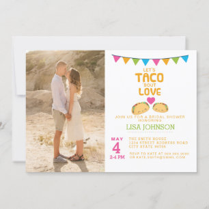 Taco Vrijgezellenfeest Foto Uitnodiging Taco Bout
