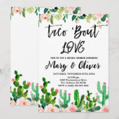 Taco Vrijgezellenfeest Invite, Taco ‘Bout LOVE Kaart (Voorkant / Achterkant)