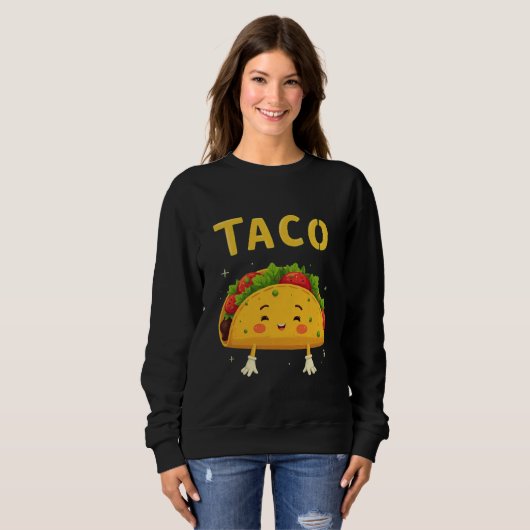 Taco vrouwen sweatshirt (Voorkant volledig)
