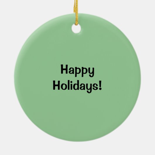 Taco vs burrito keramisch ornament (Achterkant)