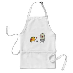 Taco vs Burrito Standaard Schort