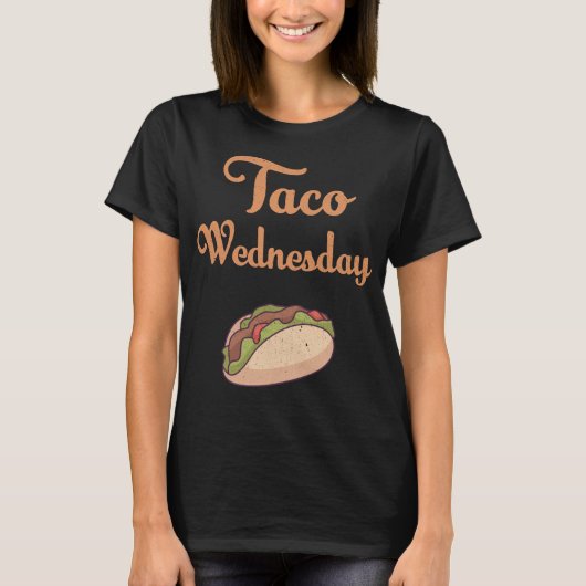 Taco wednesday t-shirt (Voorkant)
