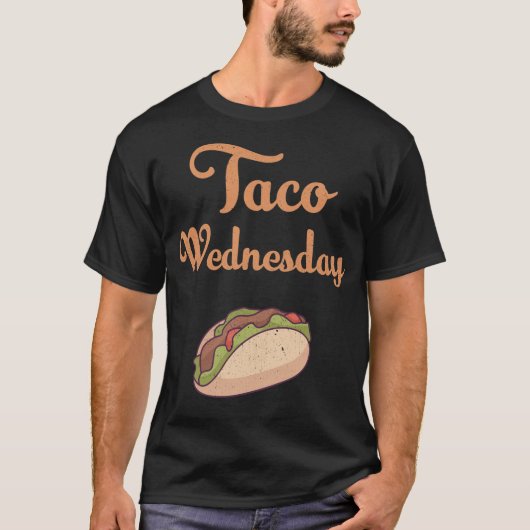 Taco wednesday t-shirt (Voorkant)