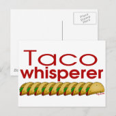 Taco Whisperer Briefkaart (Voorkant / Achterkant)
