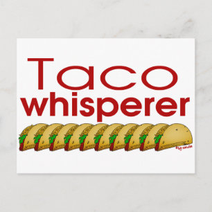 Taco Whisperer Briefkaart