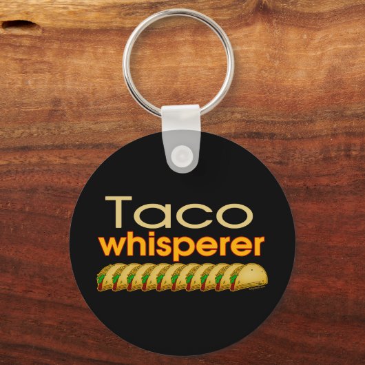 Taco Whisperer Sleutelhanger (Voorkant)