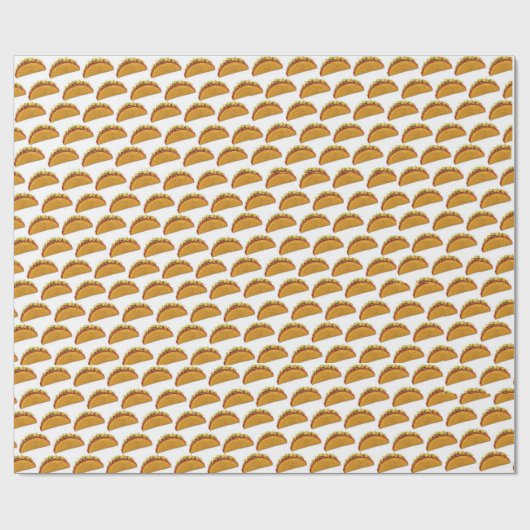 Taco Wrapping Paper Cadeaupapier (Vlak)