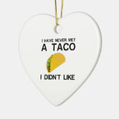 TACO ZOALS KERAMISCH ORNAMENT (Links)