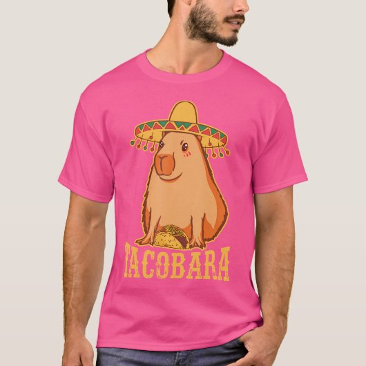 Tacobara Capybara T-shirt (Voorkant)