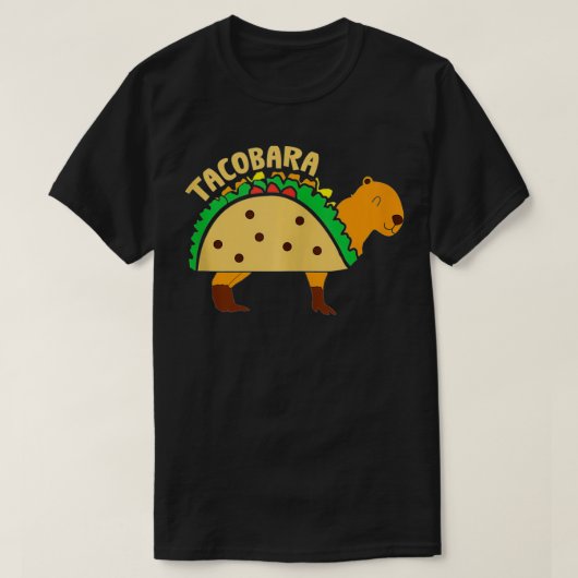Tacobara Taco Capybara T-shirt (Design voorkant)