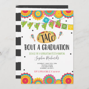 Taco'Bout A Afstuderen Fiesta Graduation Party Kaart