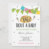Taco'Bout A Baby Fiesta Baby shower Kaart (Voorkant)