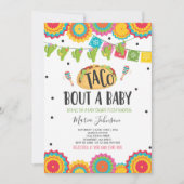 Taco'Bout A Baby Fiesta Baby shower Kaart (Voorkant)