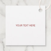 Taco'Bout a Baby shower Fiesta Gift Bedankjes Labels (Achterkant)