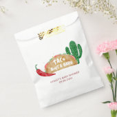 Taco'Bout a Baby shower Fiesta Persoonlijk Bedankzakje (Gezegeld)
