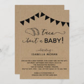 Taco'Bout a Baby shower Invitation Kaart (Voorkant / Achterkant)