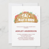 Taco'Bout a Baby shower Mexican Fiesta Kaart (Voorkant)