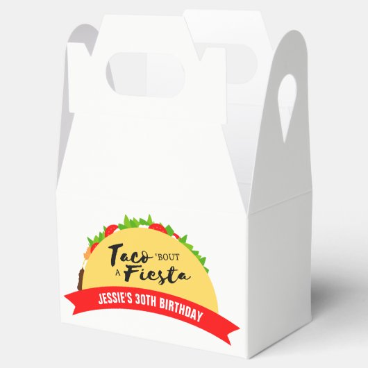 Taco'Bout A Fiesta Bedankdoosjes (Geopend)