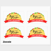 Taco'Bout A Fiesta Rechthoekige Sticker (Vel)