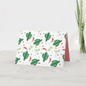 Taco'Bout Love Fiesta Theme Valentijnsdag Kaart (Achterkant)