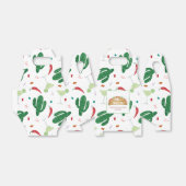 Taco'Bout Love Wedding Vrijgezellenfeest Fiesta Bedankdoosjes (Uitgevouwen)