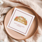 Taco'Bout Love Wedding Vrijgezellenfeest Fiesta Servet