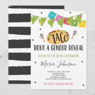 Taco'Bout of a Gender onthult Fiesta he of she-Est Kaart