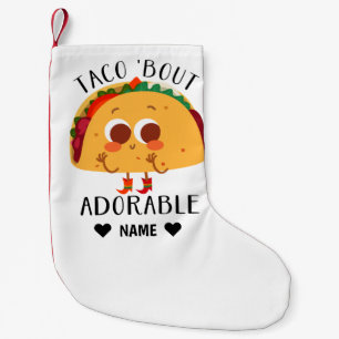 Taco'Bout Schattig Kleine Kerstsok