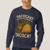 TACOCAT ACHTERWAARTS GESPELD IS... - Love Cat en T Trui (Voorkant)