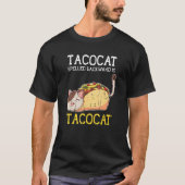 Tacocat achterwaarts gespeld is Tacocat Schattig C T-shirt (Voorkant)
