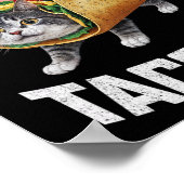 Tacocat achterwaarts gespeld is Tacocat Shirt Taco Poster (Hoek)