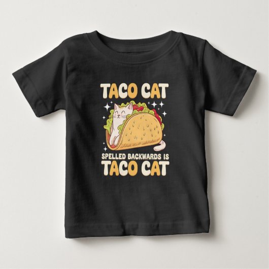 Tacocat achterwaarts gespeld Taco Cat Mexican (Voorkant)