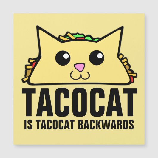 Tacocat Backwards (Voorkant)