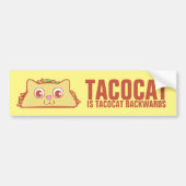 Tacocat Backwards II Bumpersticker (Voorkant)