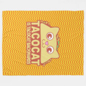 Tacocat Backwards II Epica Fleece Blanket (Voorkant (Horizontaal))