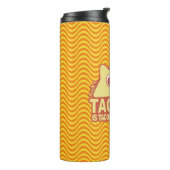 Tacocat Backwards II Epica Thermal Tumbler Thermosbeker (Gedraaid links)