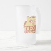 Tacocat Backwards II Frosted Glass Mok (Voorkant rechts)