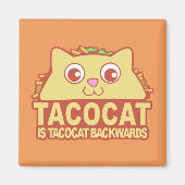 Tacocat Backwards II Magneet (Voorkant)