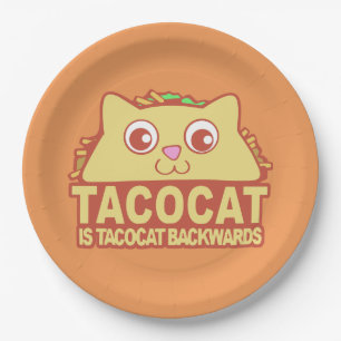 Tacocat Backwards II Papieren Bordje