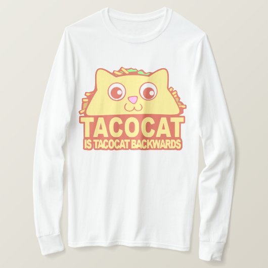 Tacocat Backwards II T-shirt (Design voorkant)