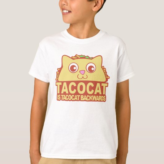 Tacocat Backwards II T-shirt (Voorkant)