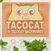 Tacocat Backwards II Theedoek (Gevouwen)