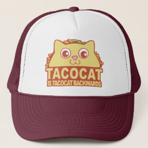 Tacocat Backwards II Trucker Pet
