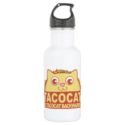 Tacocat Backwards II Waterfles (Voorkant)