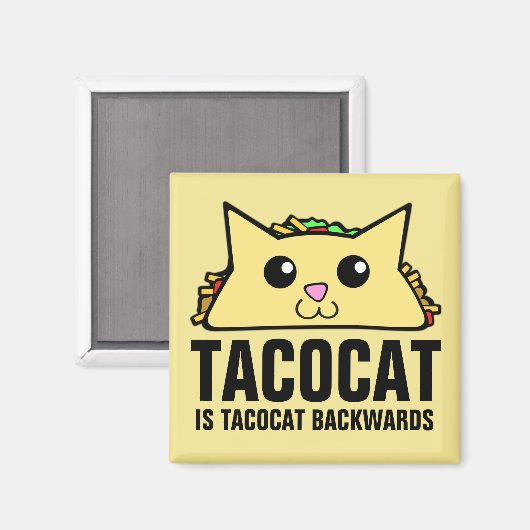 Tacocat Backwards Magneet (Voorkant / Achterkant)